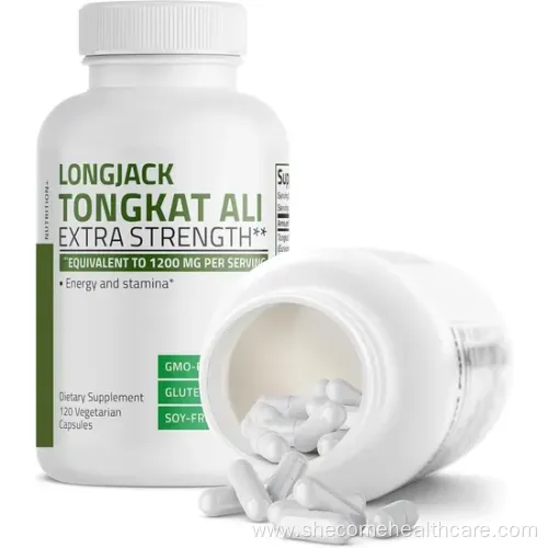 GMO-Free Tongkat Ali Root Extract Capsules for Cardiovascular Health